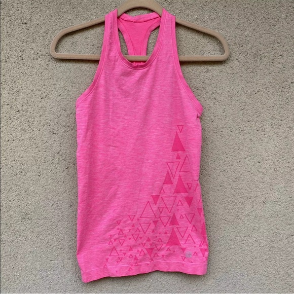 Victoria secret racerback tank top neon pink size xs swiftly - Picture 1 of 5